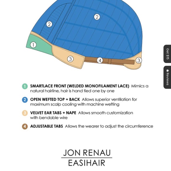 Jon Renau Ignite wig | lace front, HD, best seller - Picture 6 of 8